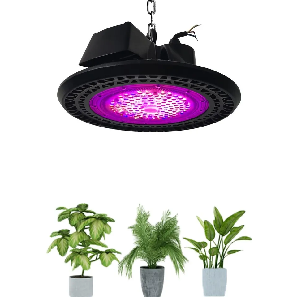 Czerwone lampy uprawiające LED UFO